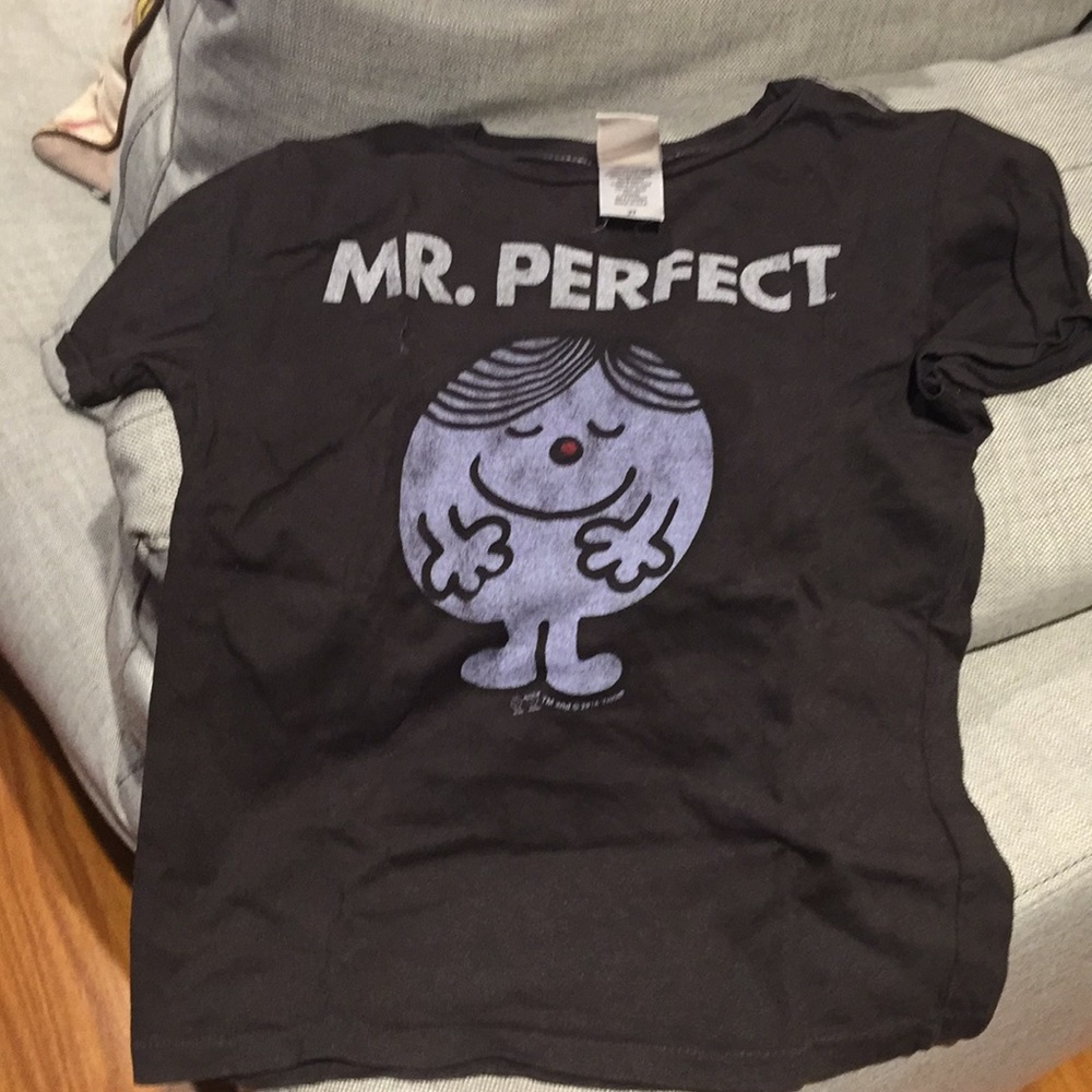 Mr. Men Mr. Perfect Junk Food T-Shirt